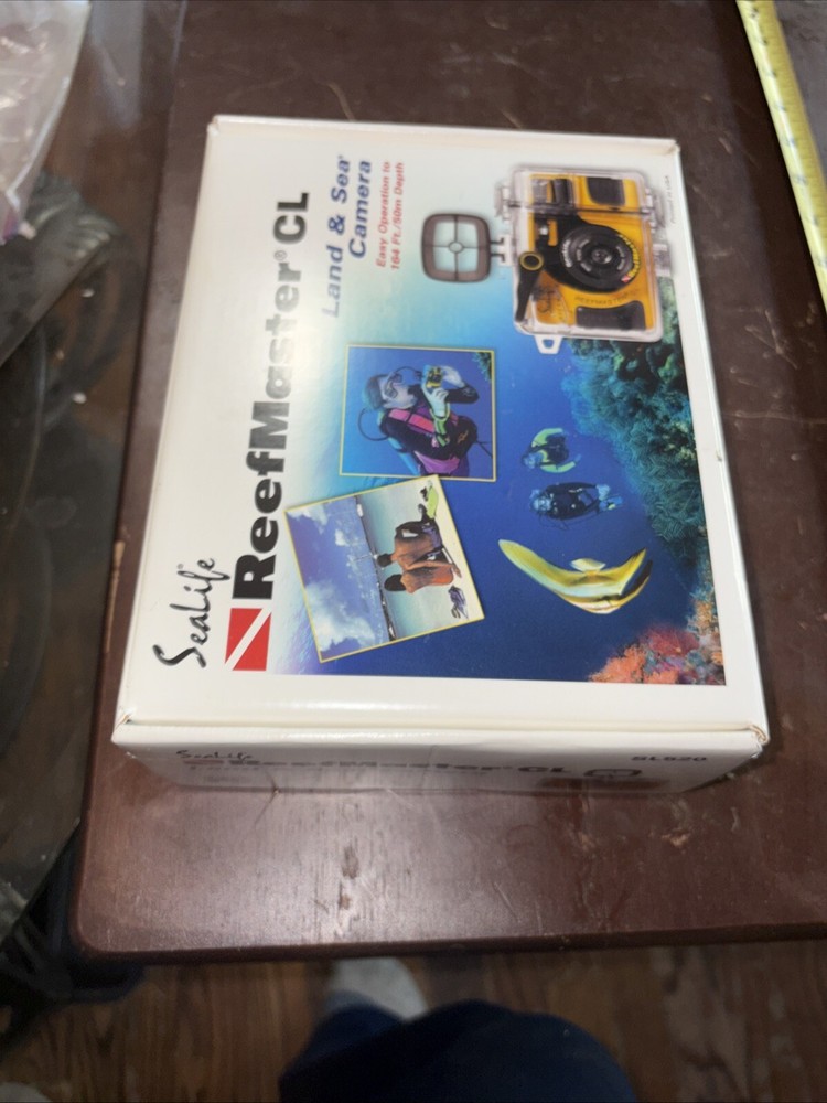 Sealife Reefmaster CL Under Water Camera Automatic Wide Angle 35mm SL520