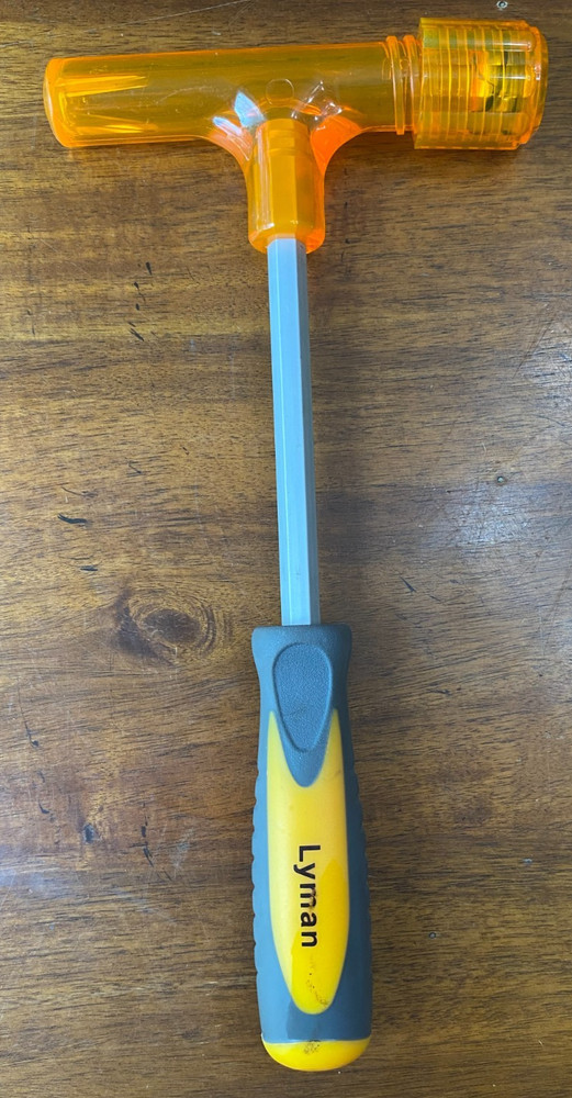 Lyman Inertia Bullet Puller Hammer W/2 Collets