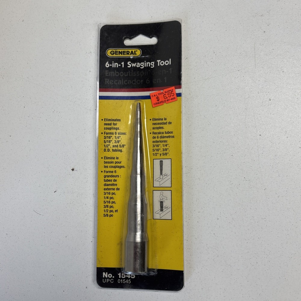 General Tool 6 in 1 MULTI SWAGING TOOL 1545