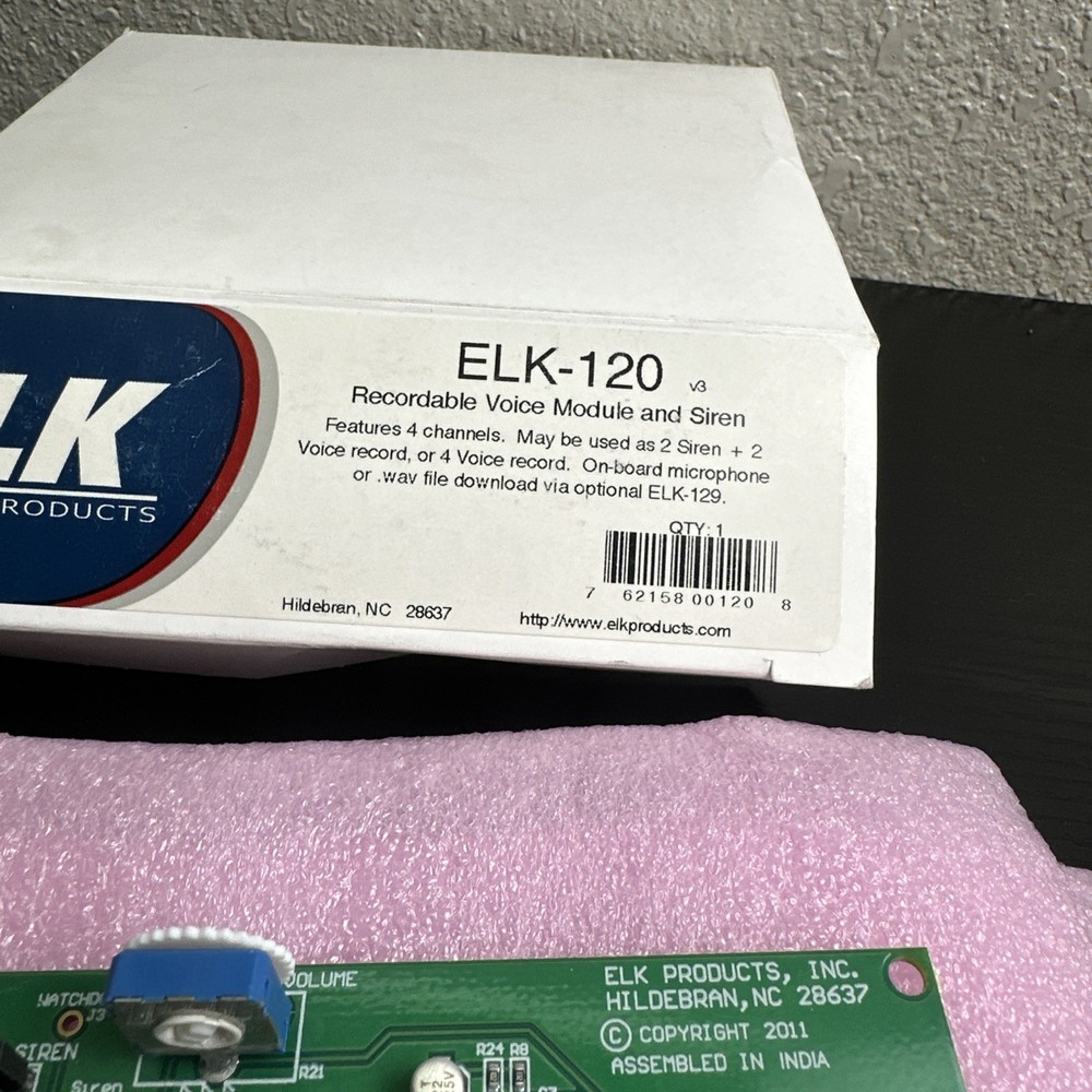 ELK-120 RECORDABLE VOICE MODULE NEW
