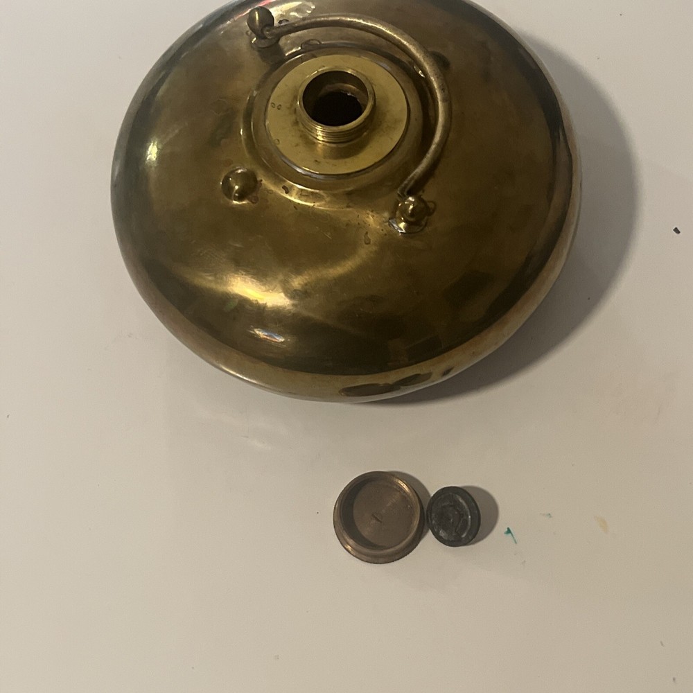Antique Brass Hot Water Bed Warmer