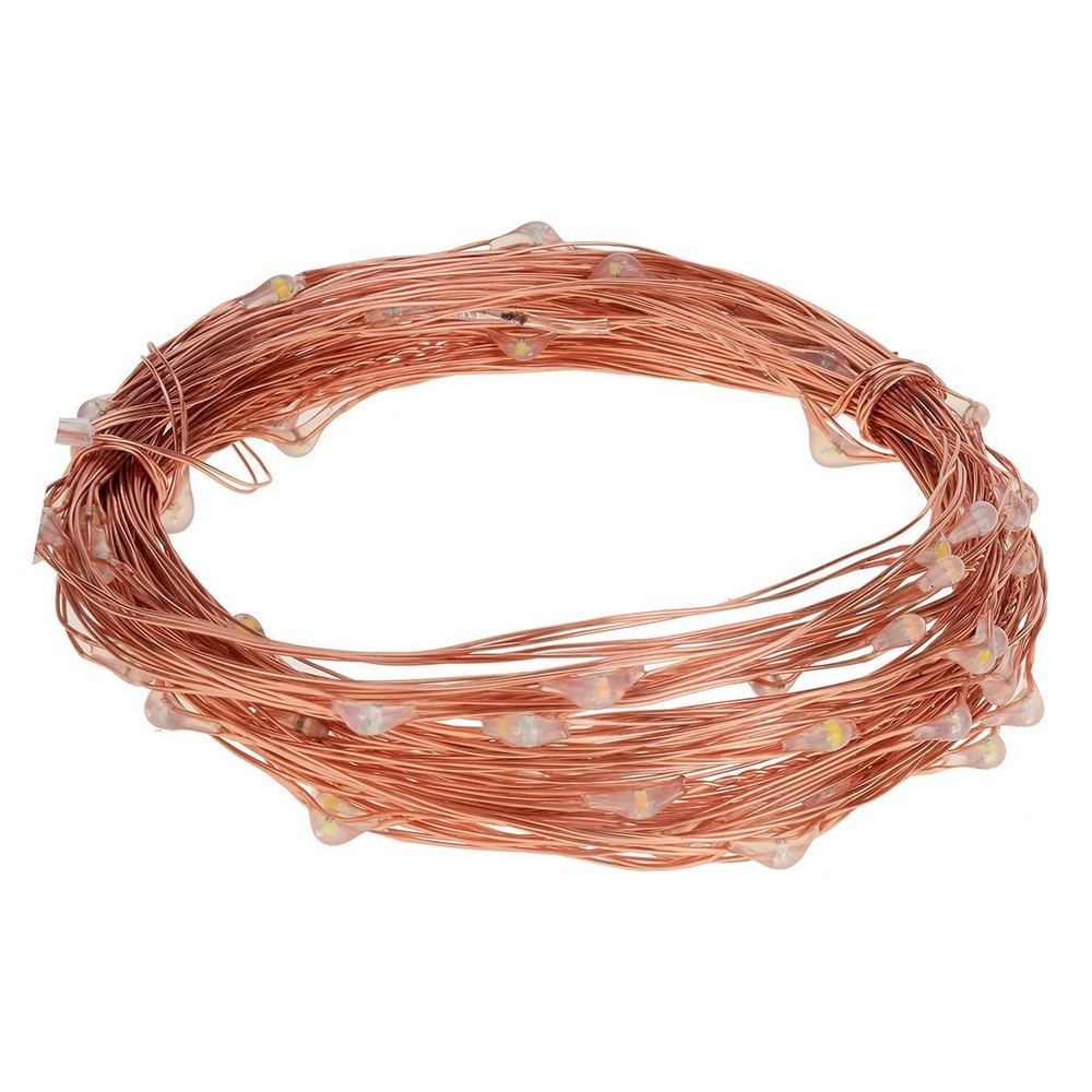 2 Pack Fairy LED Copper Wire String Lights Warm White 66ft 200 LED with Remote