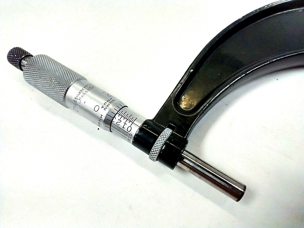 STARRETT 5-6" RANGE .0001" GRADUATION OUTSIDE MICROMETER