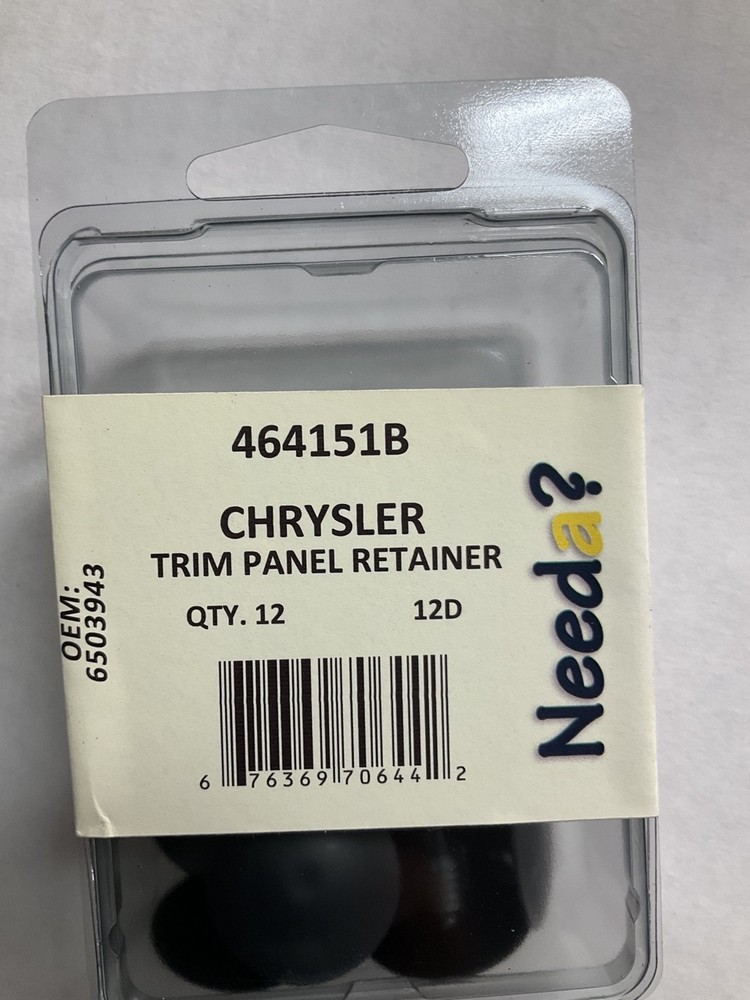 12 Pcs - Needa 464151B Splash Shield Retainer Clips Replacement For 6503943