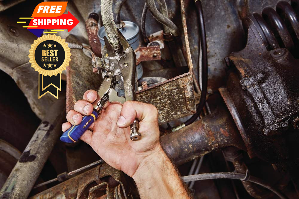 IRWIN VISE-GRIP Locking Pliers, Fast Release, Long Nose with One Size, Multi