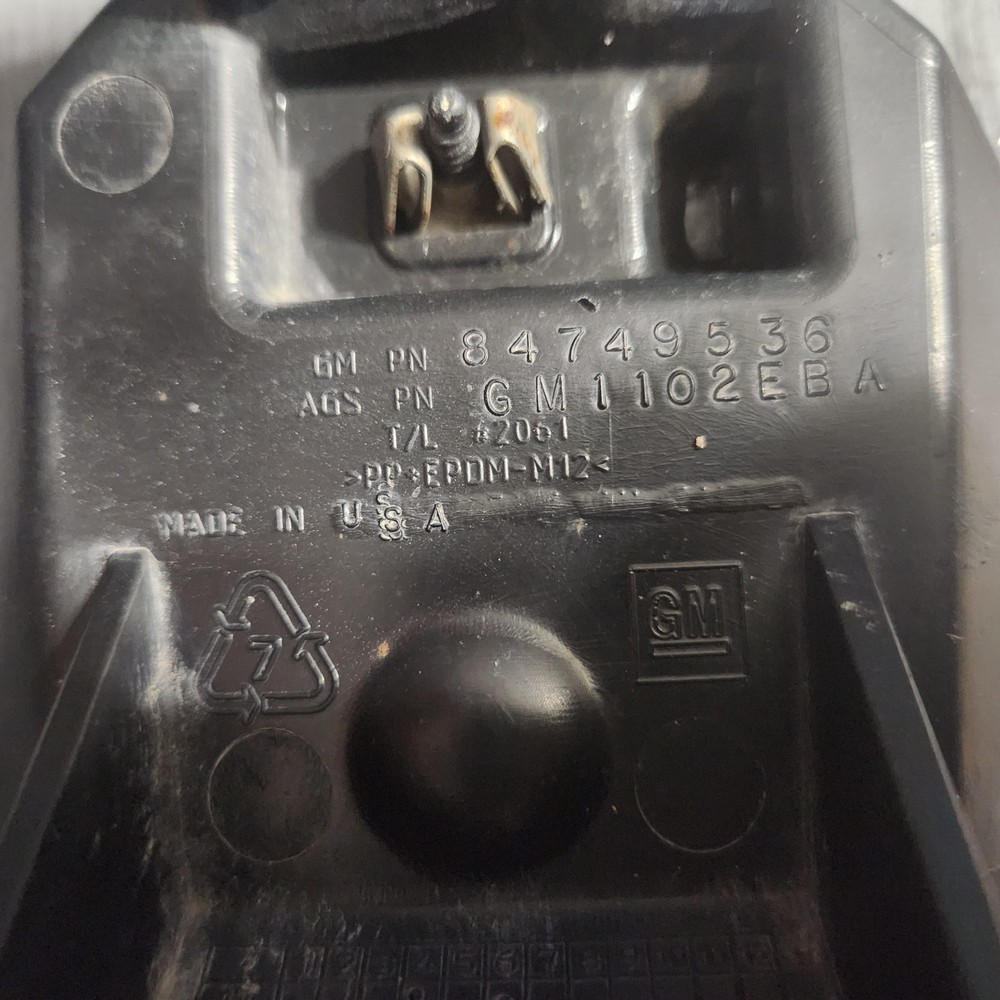 Genuine GM Drivers Side Object Sensing Alert Module Bracket 84749536