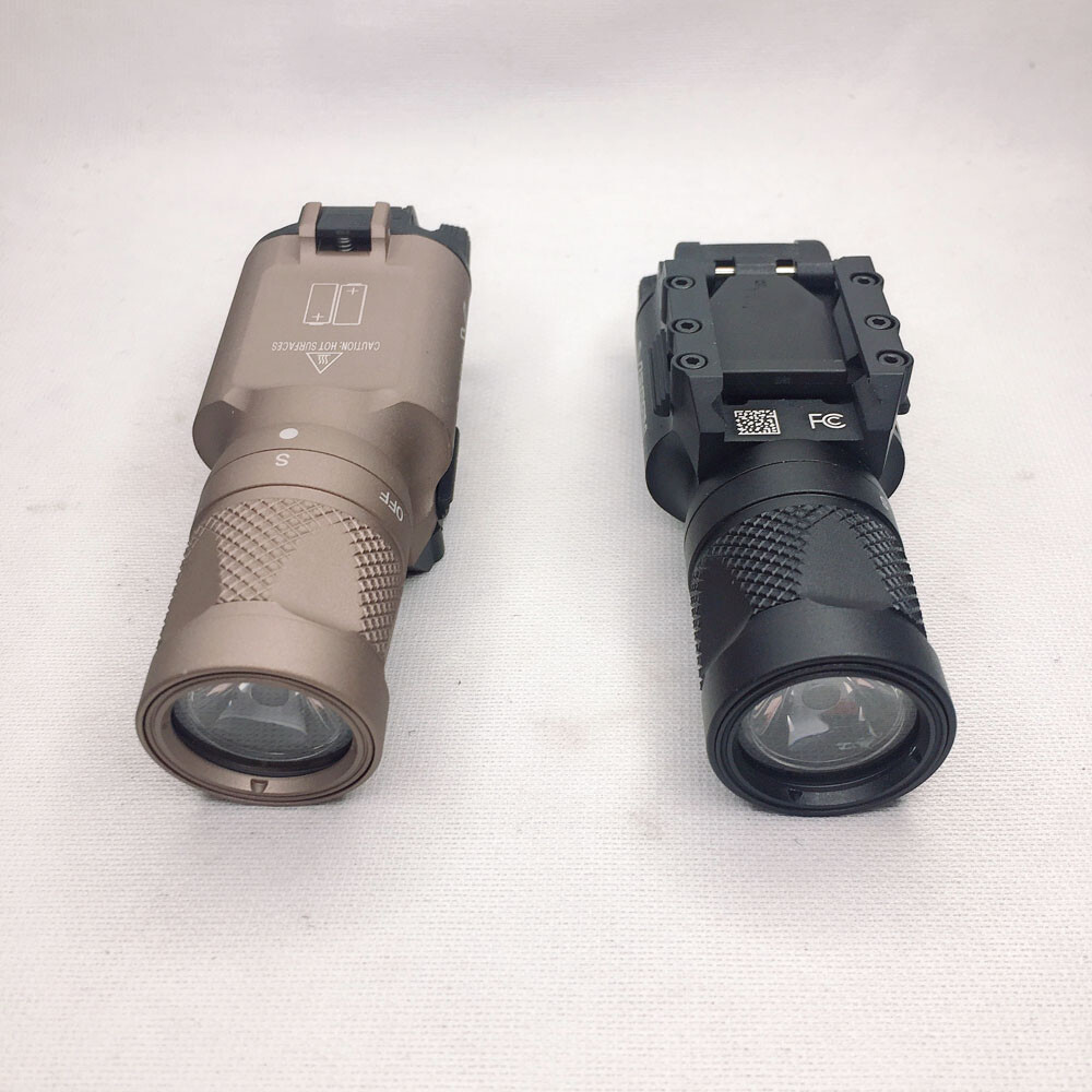 Tactica X300V Flashlight Dual-Output Flashlight Strobe Light White Shooting