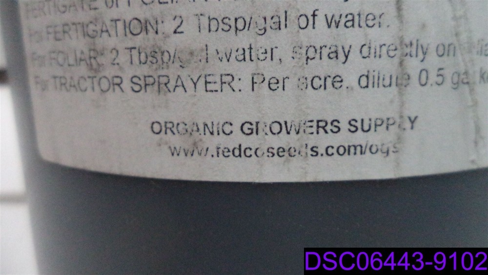 1 gallon Organic Growers Supply OGS Liquid Kelp