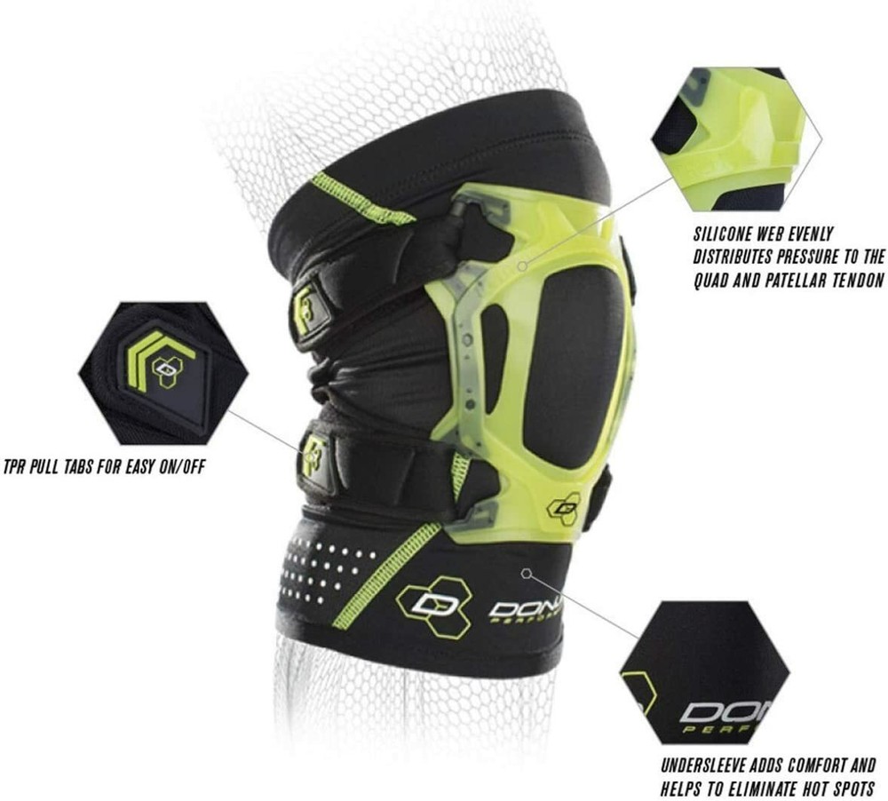 DonJoy Performance Webtech Short Knee Brace, Tendonitis, Runner’s Knee **NEW**