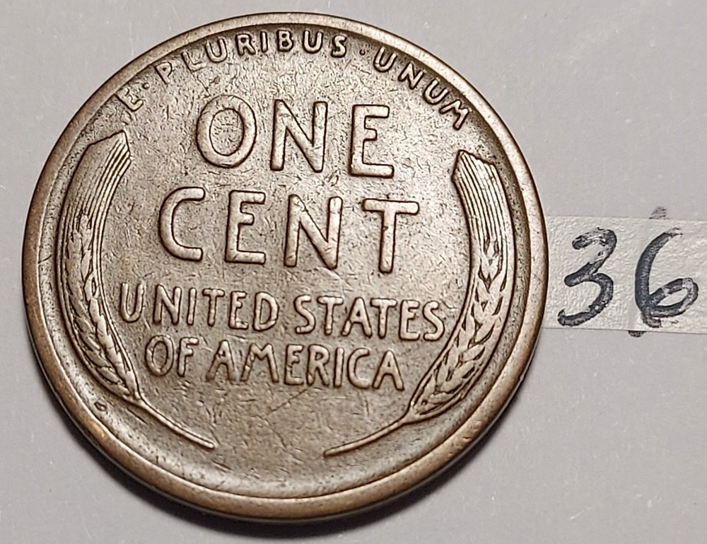 1919-S Lincoln Wheat Cent #36