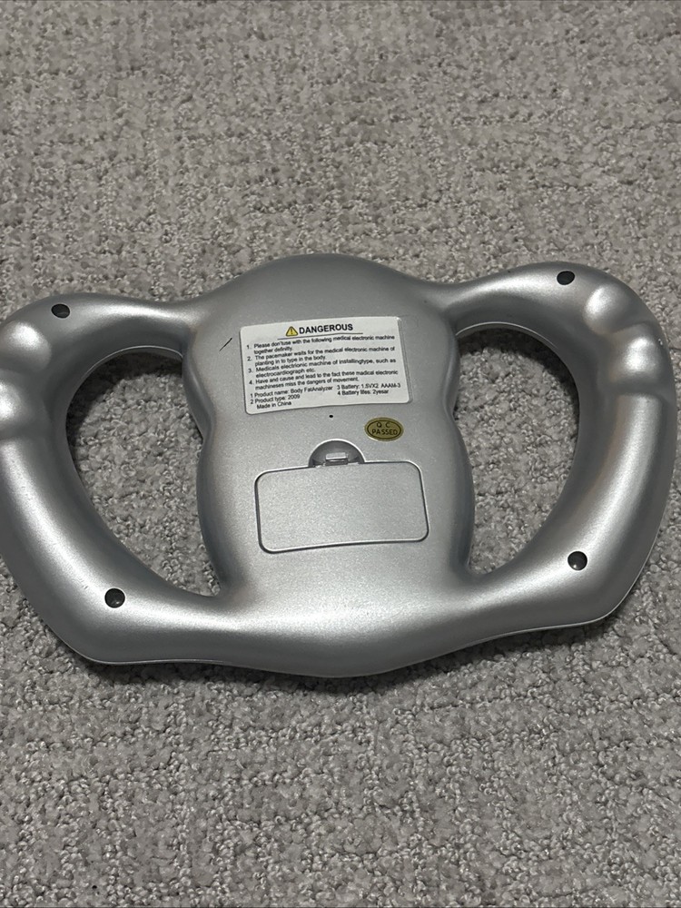 Handheld Body Fat Analyzer with Calorie BMI Measurement Digital Screen
