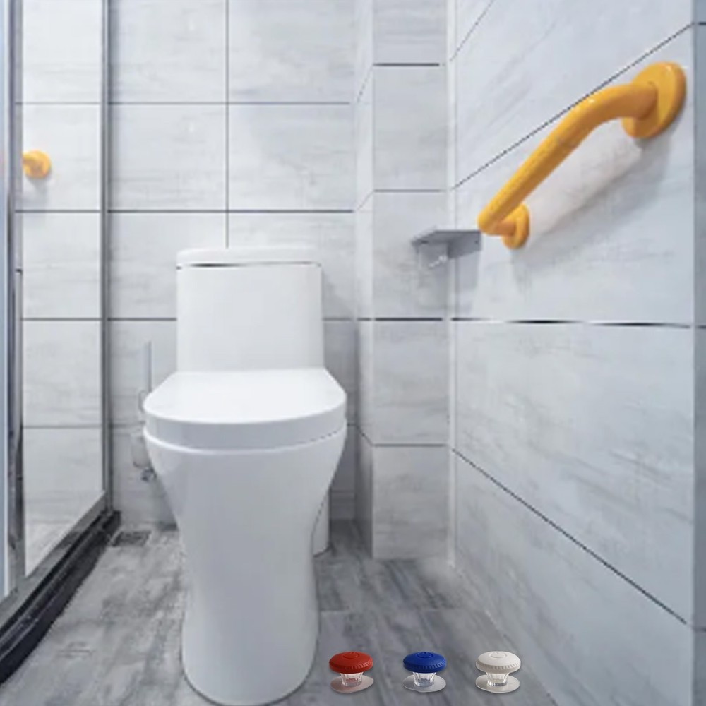 Stylish and Functional Toilet Flush Button Set 6 PCS in Multiple Colors