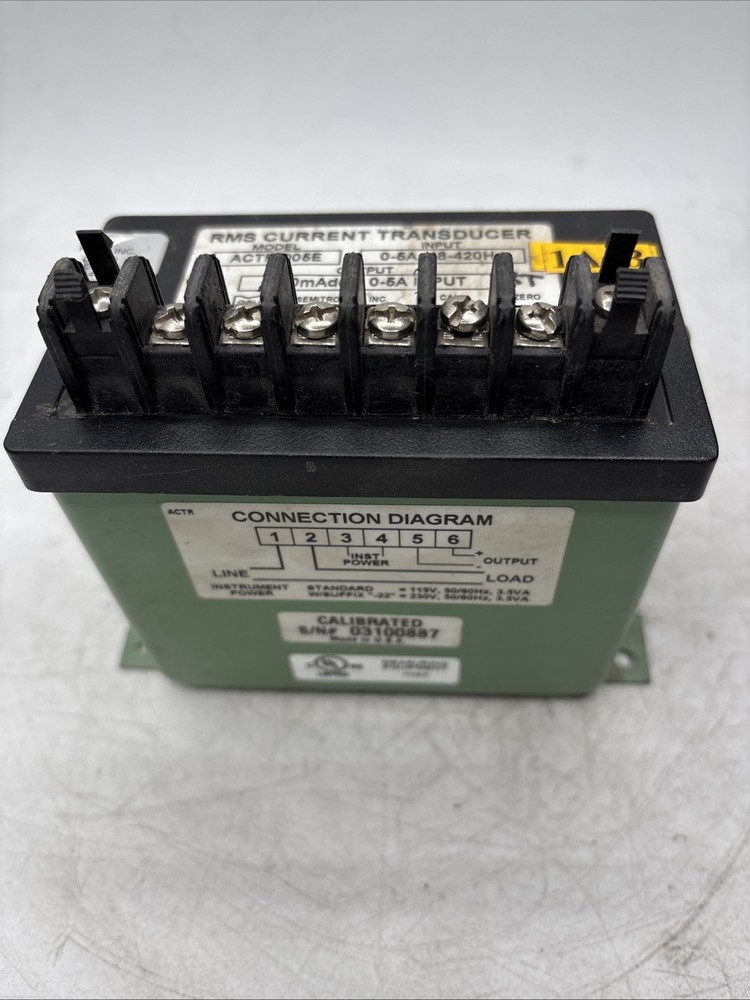 Ohio Semitronics Current Transducer Model ACTR-005E