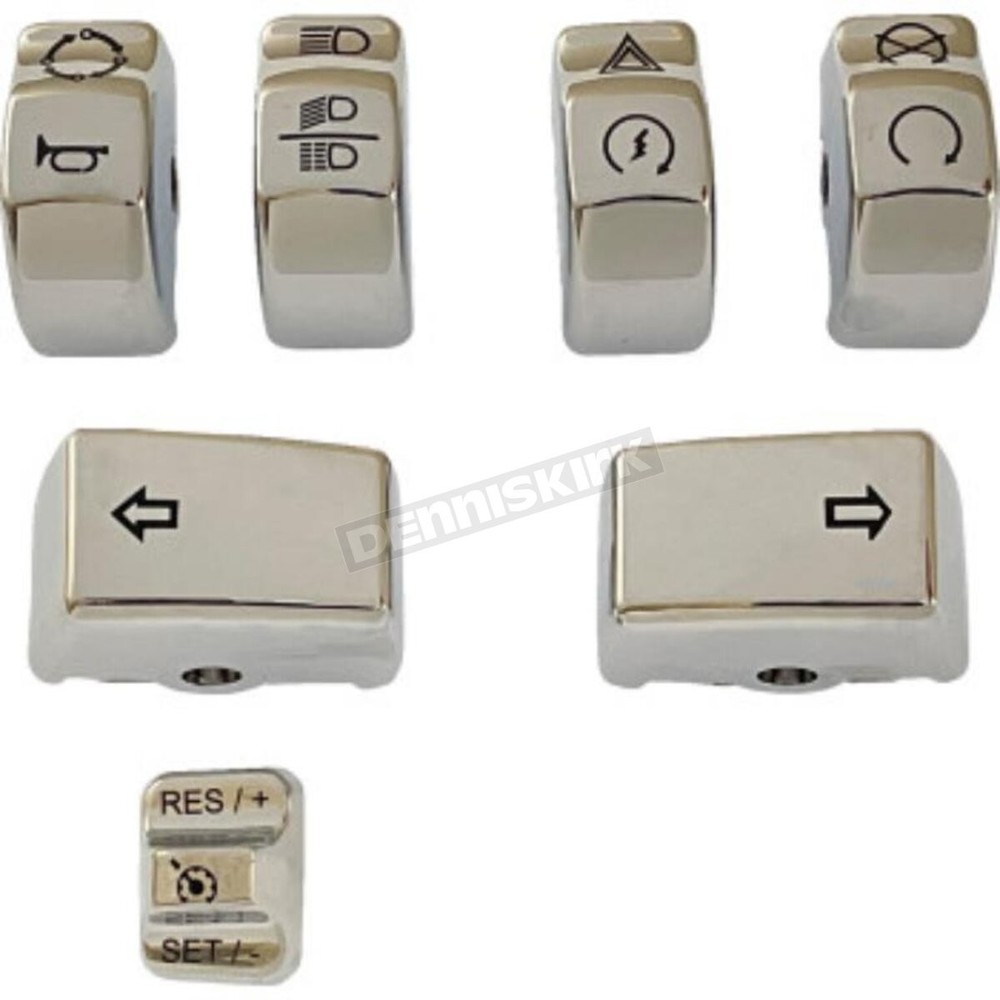 Drag Specialties Switch Cap Kit H18-0359CO-C