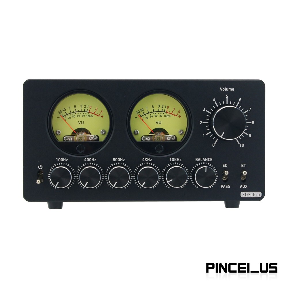 EQ5-PRO 5 Bands 0.5W EQ Equalizer Bluetooth 5.0 EQ Preamplifier Audio Processor