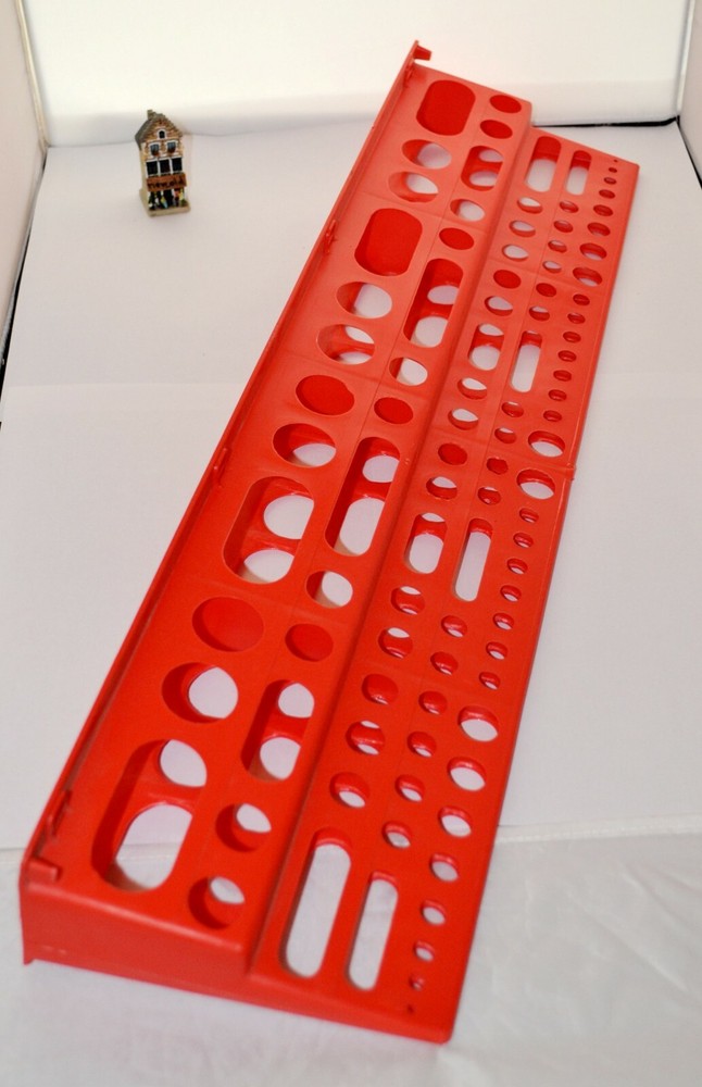 LARGE WALL TOOLS HOLDER RACK ORGANIZER – NOS / HOLDS UP TO 96