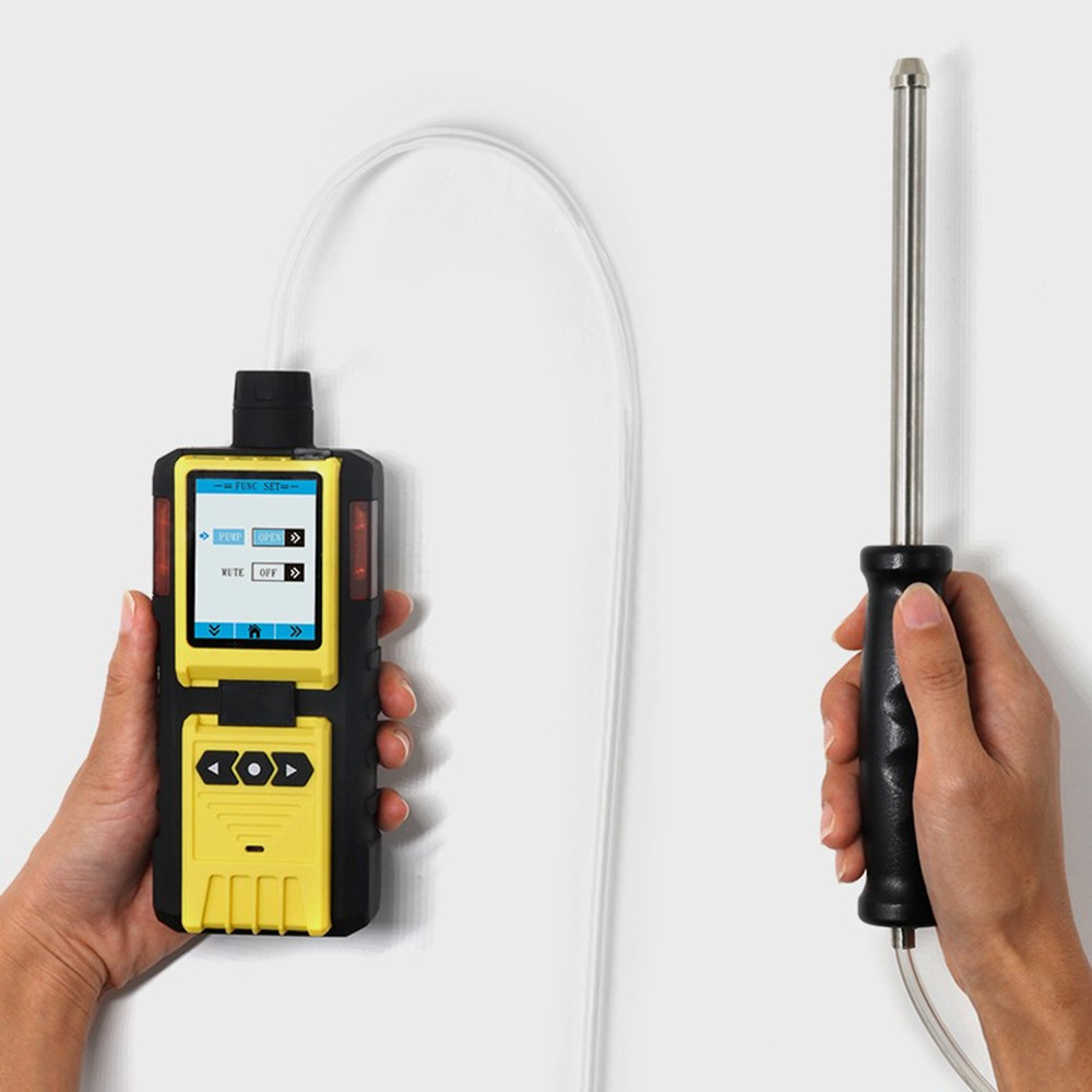 Handheld PH3 Gas Detector Phosphine Analyzer Range 0-20ppm 0.1ppm with Pump