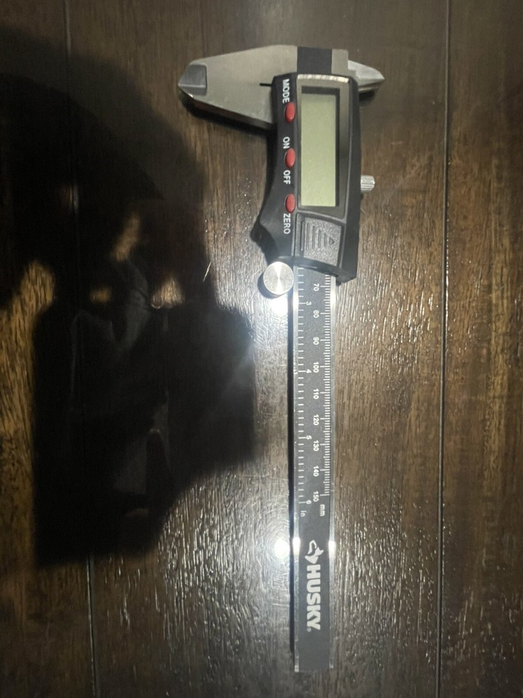 HUSKY 6 In. 3-Mode Digital Fractional Caliper