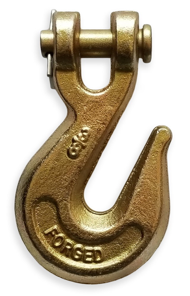 (2 PK) 3/8" G70 Clevis Grab Hook, WLL 7100 lbs