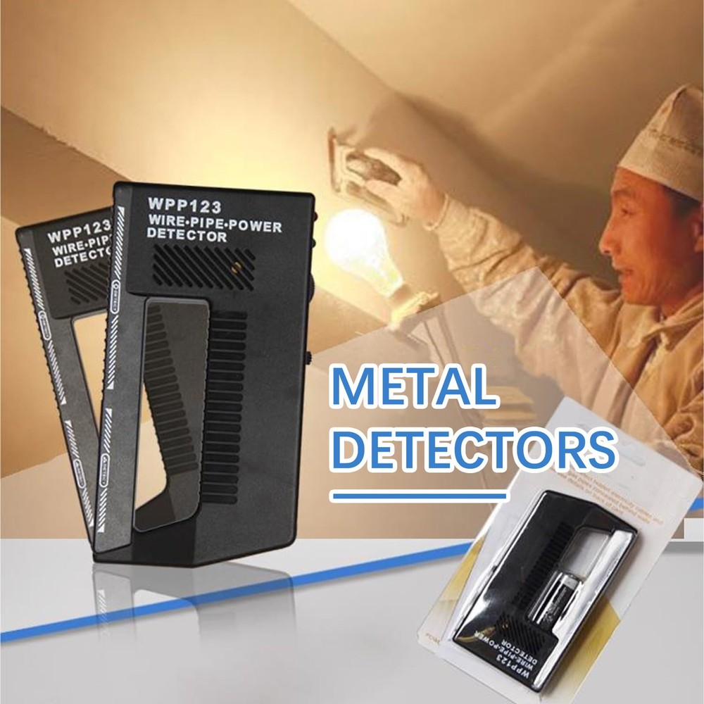 WPP123 Wire Pipe Wall Scanner Handheld Metal Detector Multi-Functional Tool