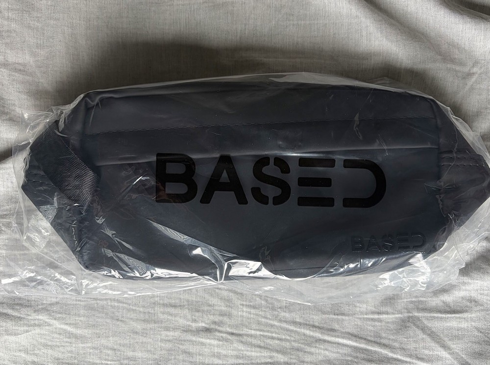 BASED Black Toiletry Bag Travel Accessory
