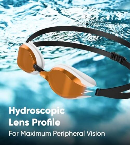 Fastskin Speedsocket 2 Mirrored Goggles White/Copper