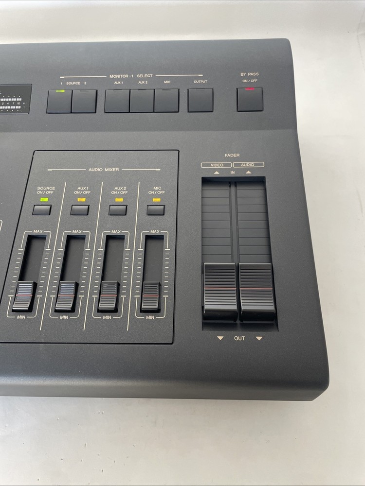 JVC JX-SV55 video editing Processor RCA Connectivity