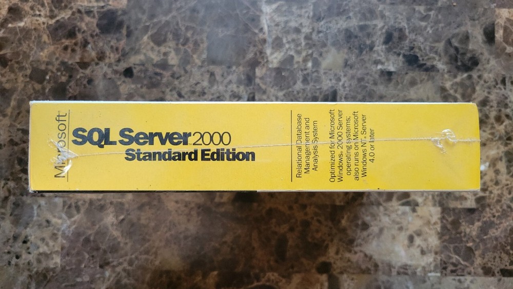 Microsoft SQL Server 2000 Standard Edition One (1) Processor License