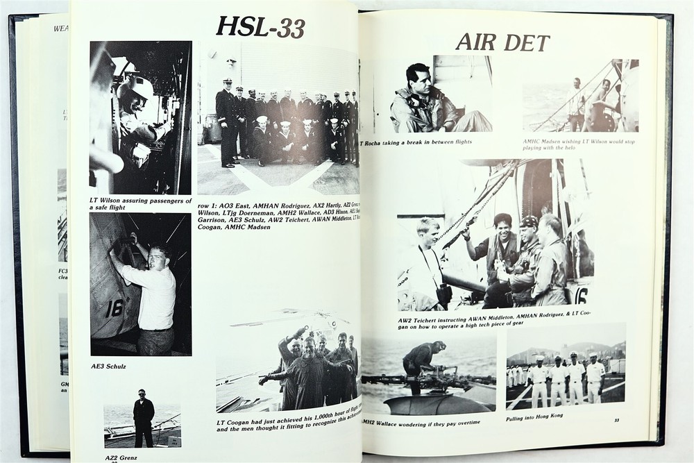 USS Stein (FF-1065) 1989 1990 Westpac Deployment Cruise Book