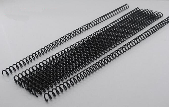 110V Spirl Coil Binding Machine with 100 Sheets 1/2" Plastic Spiral Coil Supply