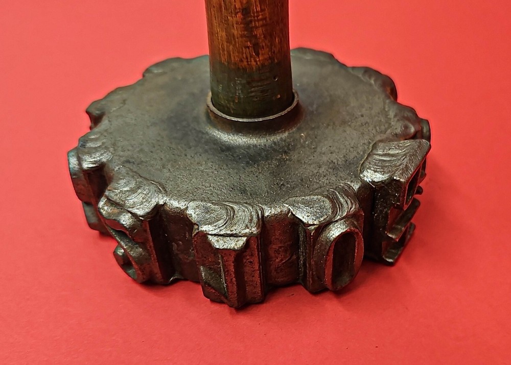 Antic Wood Log Marking Tool Hammer