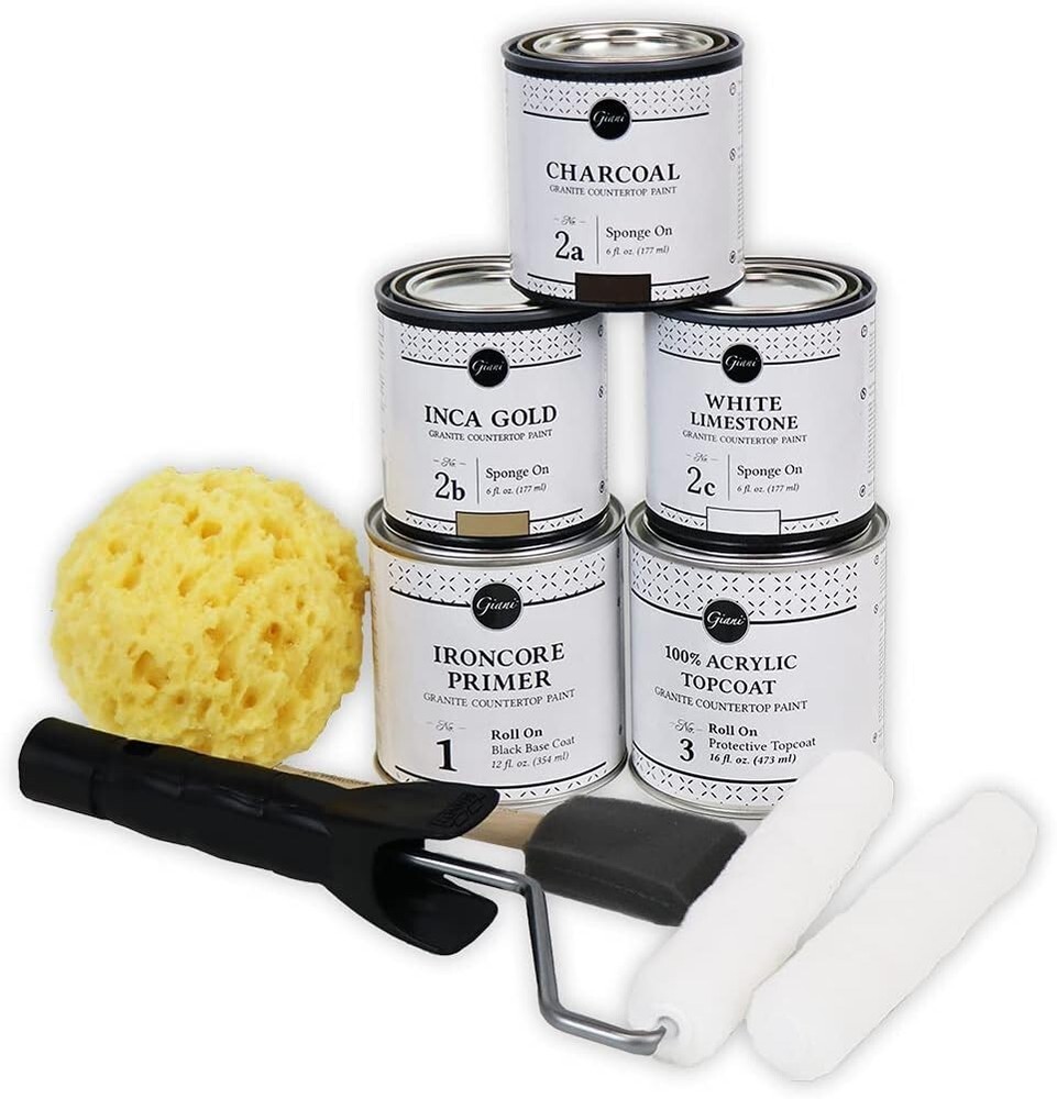 Countertop Paint Kit 2.0-100% Acrylic Slate