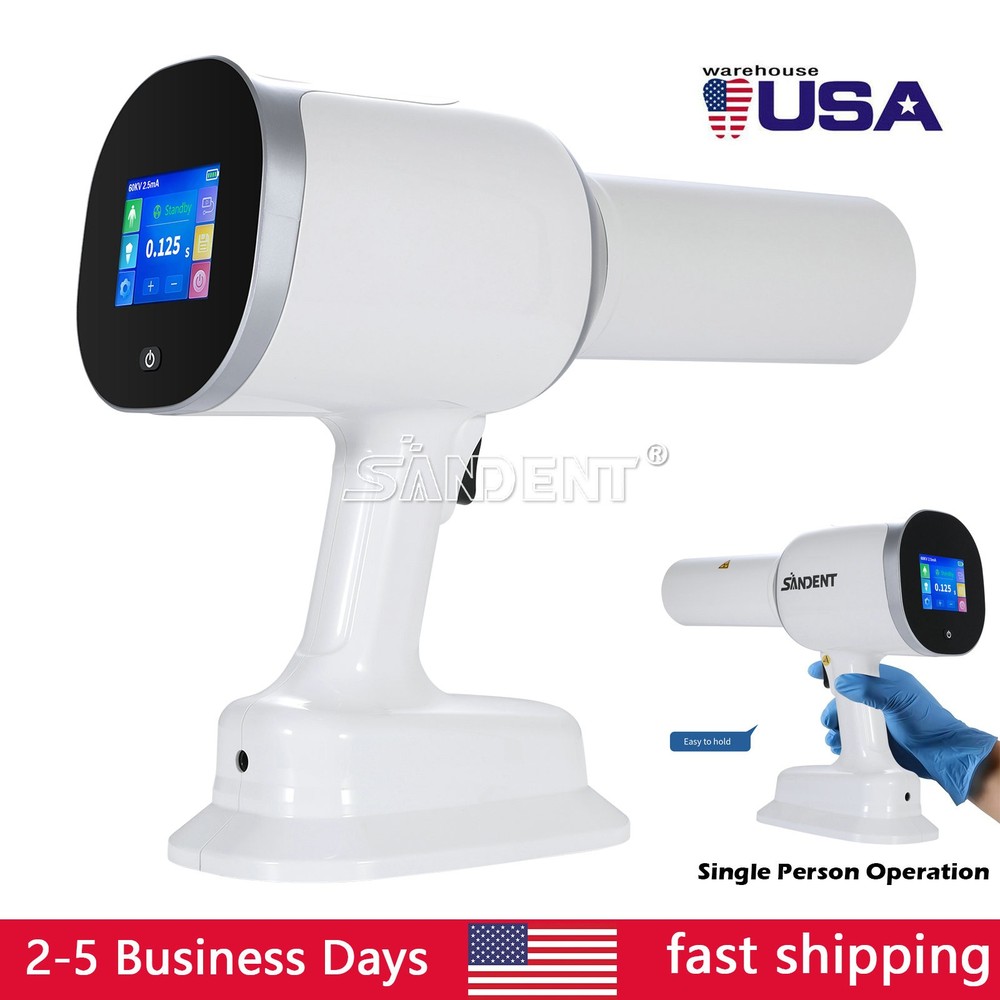 Dental Scatter Shield Protective Ring + Portable Handheld X-ray Machine Kit
