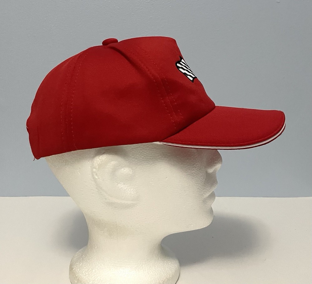 Racing Flags Red Adjustable KIDS size Hat Snapback Embroidered Cap