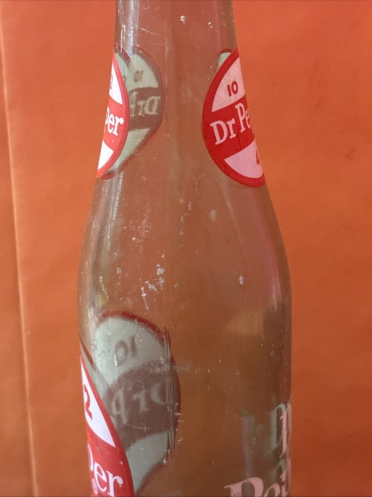 Vintage Dr Pepper Bottle 10 2 4