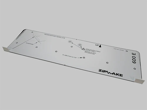 Zipwake Drill Template