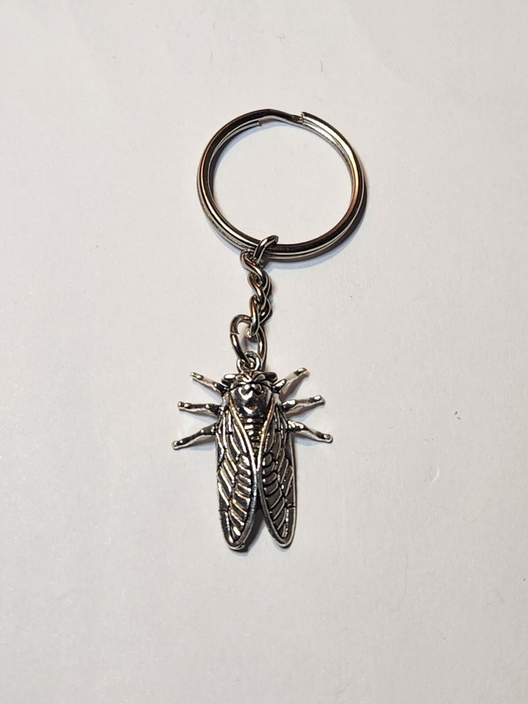 Cicada Keychain Insect Bug Keychain Fun Cicada Bag/keyring Accessory