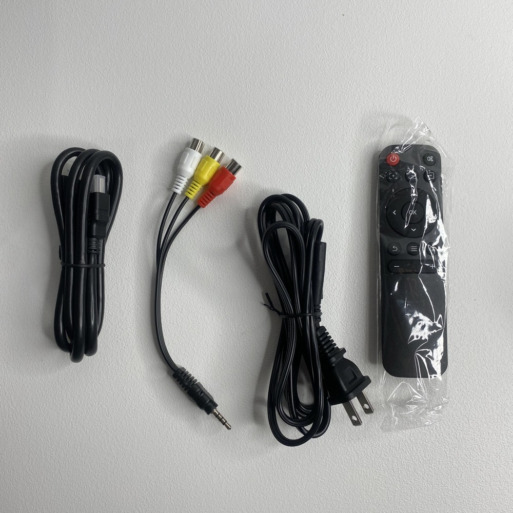 GooDee GD500 Video Projector White New Open Box