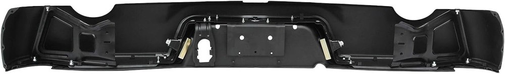 Rear Step Bumper Assembly Fit for 2009-2018 Dodge Ram 1500 Black Back Bumper