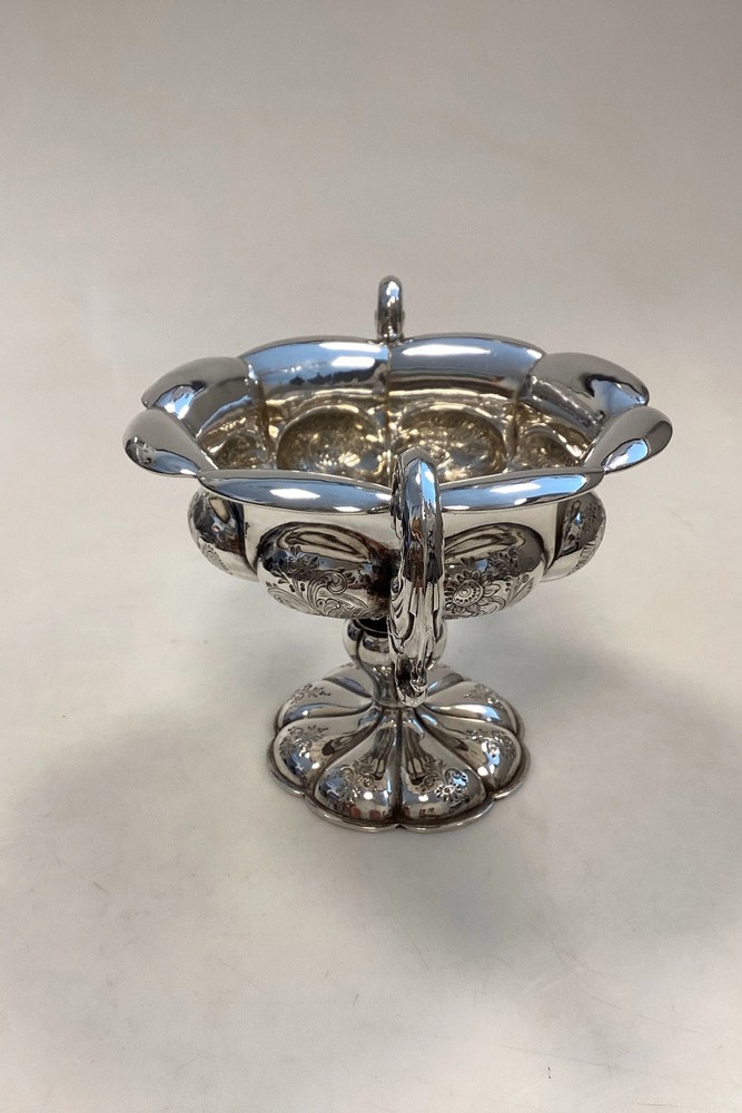 Beautiful old Silver Empire Bowl with handle