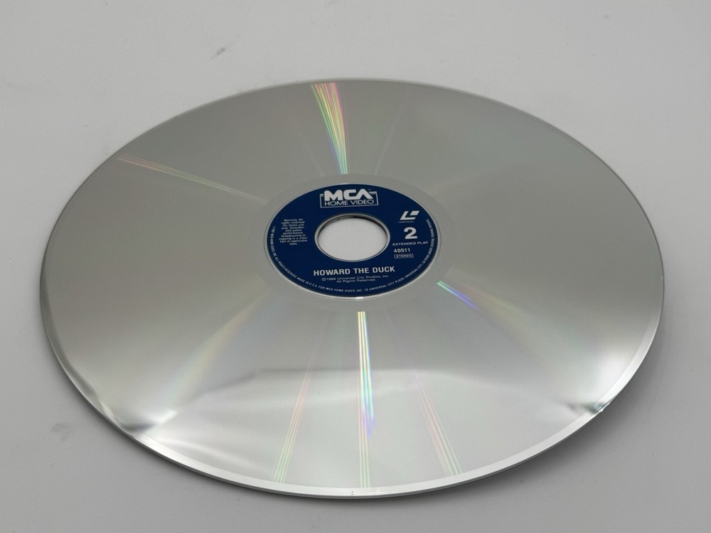 HOWARD THE DUCK (LASERDISC) 1987