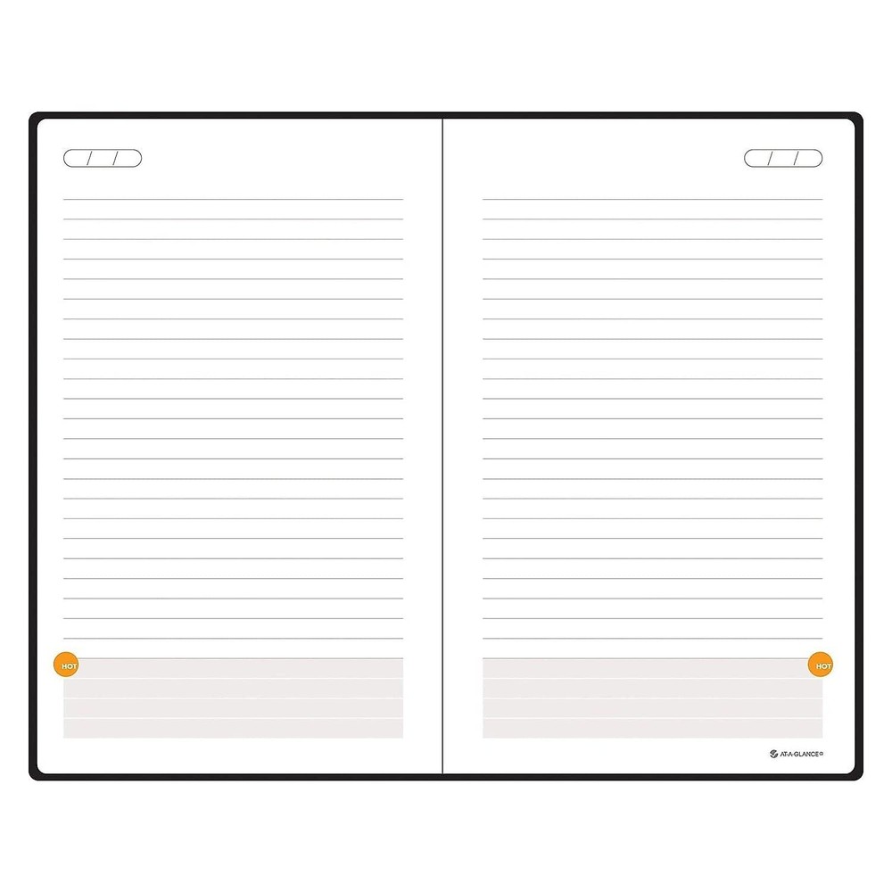 AT-A-GLANCE Plan.Write.Remember. Perfect Bound Planning Notebook, Lined with ...
