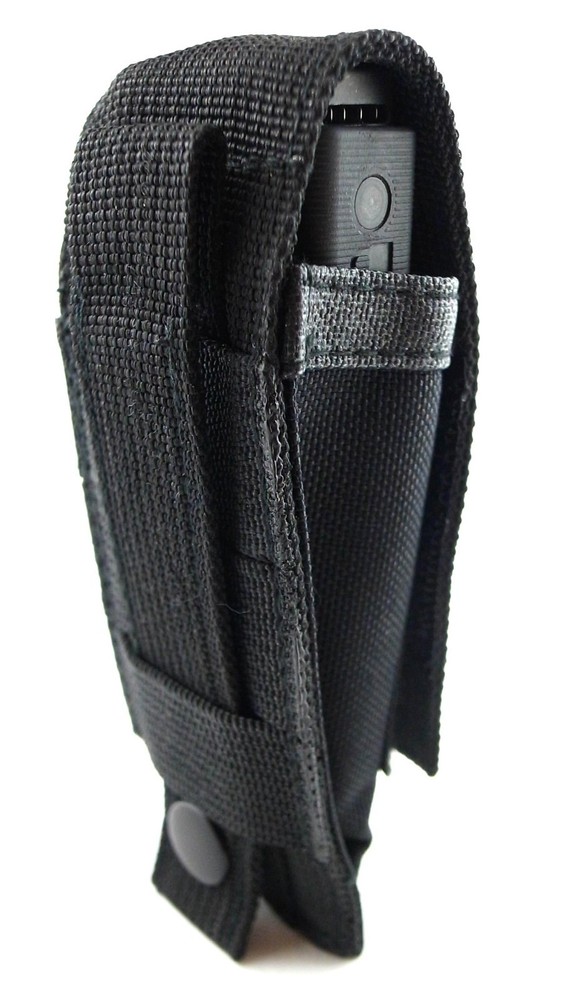 2 VELCRO & SNAP ATTACHMENTS Pouch For Gerber, Buck Multi Tool, 5" Folding Knife