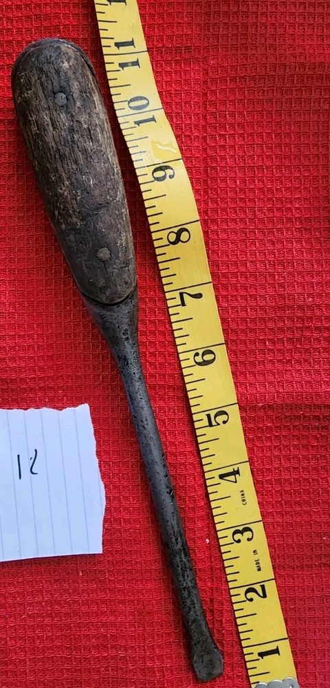 VTG Lenox WOOD SPLIT HANDLE Flathead SCREW DRIVER 10.5 "
