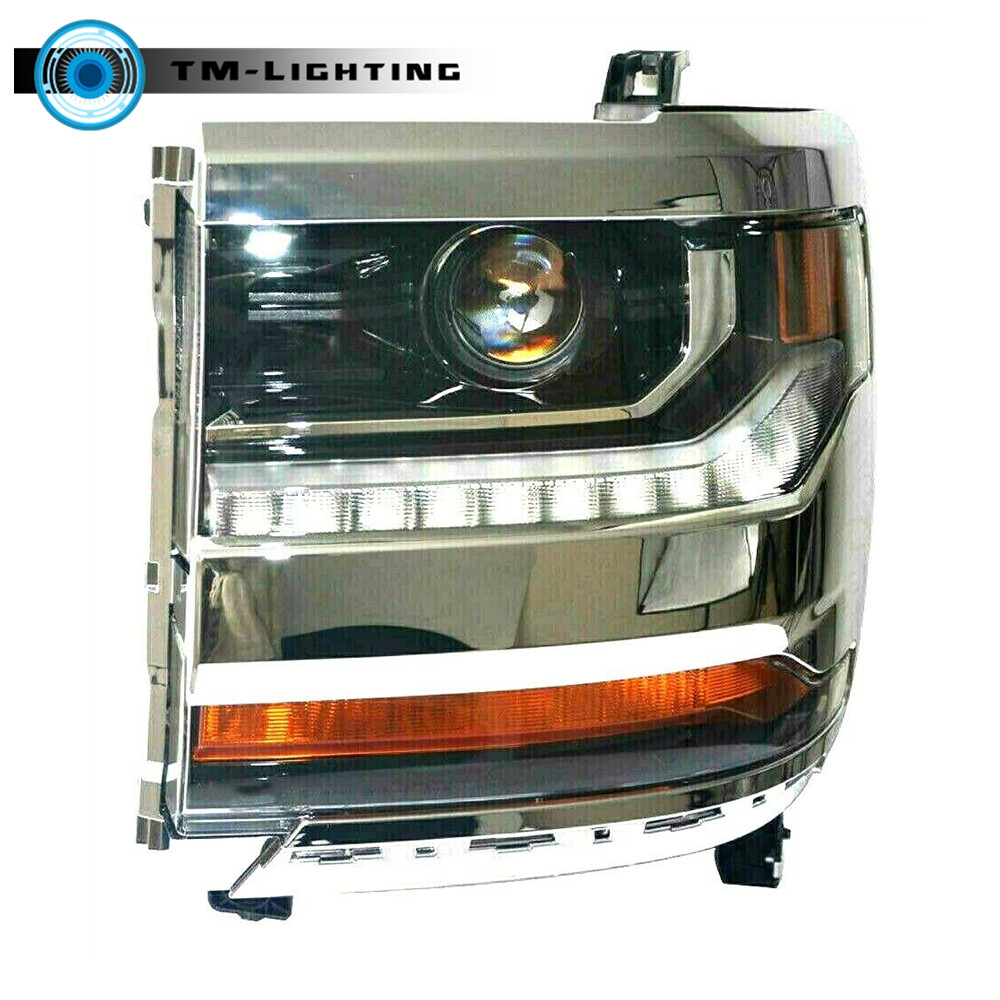 For Chevy Silverado 1500 2016 2017 2018 HID Headlight Headlamp Driver Left Side