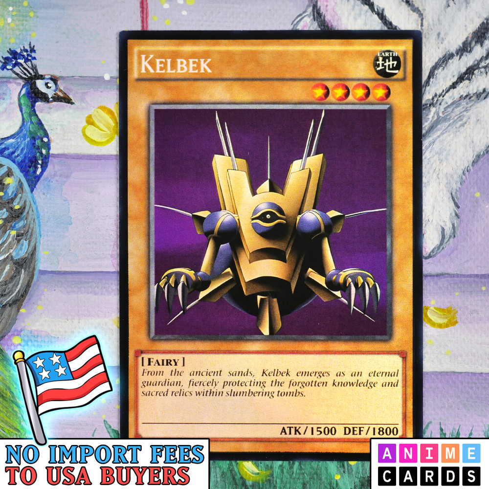 Kelbek ANIME EFFECT HOLO card