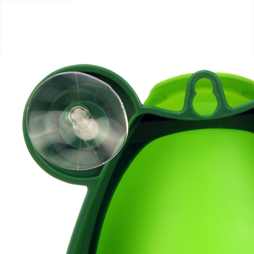 Funny Frog Potty Training Urinal for Boys - Suction Cup, Adjustable Height