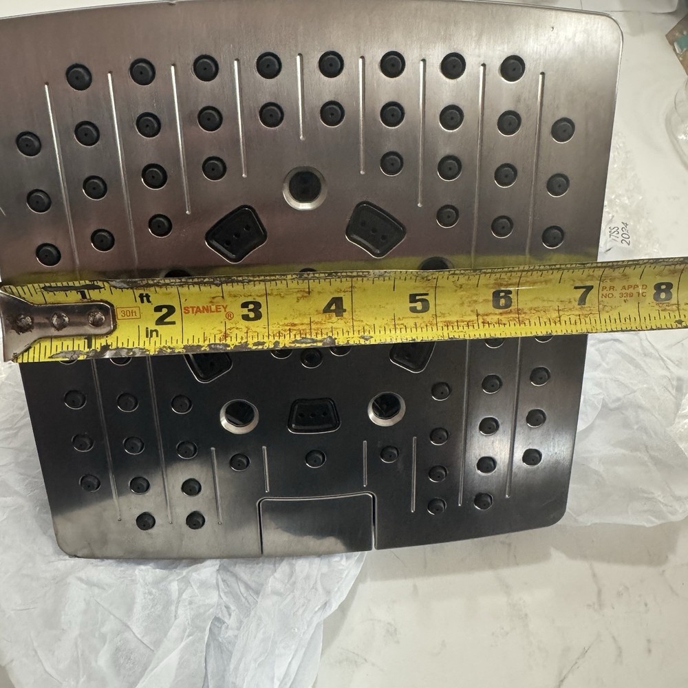 Brizo 7” Square Rain can Showerhead Has Flaws See Pics E44