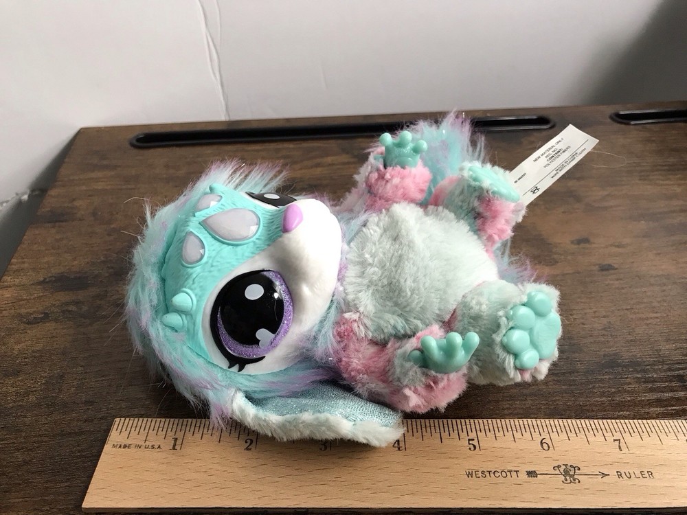 Magic Moxies Magical Misting Pink & Teal Interactive Plush Pet
