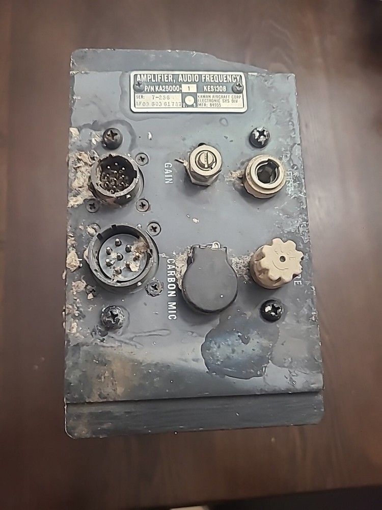 Kaman Aircraft Audio Frequency Amplifier